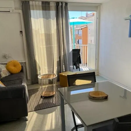Apartment Studio Cabine 4 Pers, Piscine, Clim, Parking - Cap D'agde - Fr-1-749-19