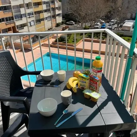 Studio Cabine 4 Pers, Piscine, Clim, Parking - Cap D'agde - Fr-1-749-19 Agde