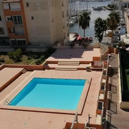 Studio Cabine 4 Pers, Piscine, Clim, Parking - Cap D'agde - Fr-1-749-19 Agde